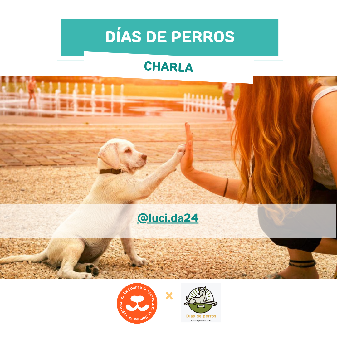 Lucilla charla educadora canina